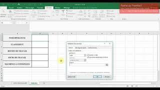 EXCEL  La Liste déroulante  La Fonction Si [upl. by Studnia]