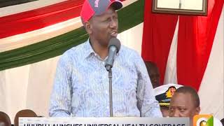 DP Ruto addressing Kisumu residents during Uhuru Raila Nyanza Tour [upl. by Milo]