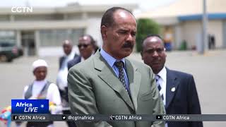 Somalias Farmajo visits Asmara as diplomatic ties are restored [upl. by Lynus]