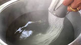 Thai Rice Flour Noodles Recipe [upl. by Gottlieb]