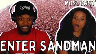 HOW IS THIS EVEN POSSIBLE 🎵 Metallica Enter Sandman Live Moscow 1991 Reaction [upl. by Meihar219]