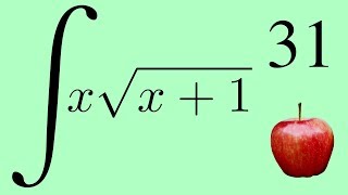 Integral of x sqrtx1 [upl. by Vivie]