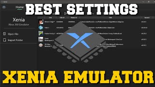 XENIA EMULATOR BEST SETTINGS 60FPS4K RESOLUTIONRESOLUTION SCALE amp INCREASE FPS GUIDE [upl. by Agathy383]