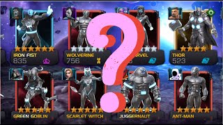 The Best Champs For All Relics In MCOC [upl. by Stucker]