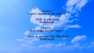 AMEN BY SALVATION MINISTRIES CHOIR LYRICS VIDEO [upl. by Itak548]