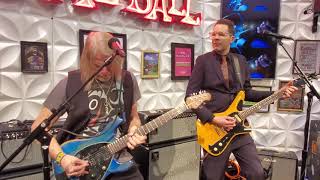 Steve Morse and Paul Gilbert NAMM 2020 Little Wing [upl. by Navnod764]