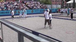 French Game Of Petanque Boules [upl. by Sidwel]