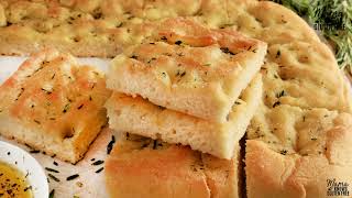 How to Make Glutenfree Focaccia Bread DairyFree Vegan [upl. by Nats895]