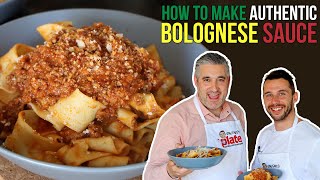 How to Make AUTHENTIC BOLOGNESE SAUCE Like a Nonna from Bologna [upl. by Natye]