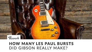 How Many Les Paul Bursts Did Gibson Really Make  Reverb [upl. by Avis]