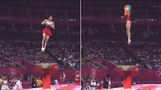 McKayla Maroney vault compared to Kohei Uchimura [upl. by Eojyllib]