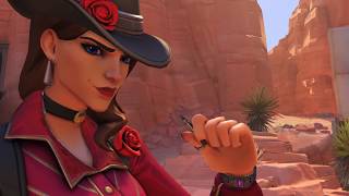 Overwatch All Ashe Skins InGame [upl. by Naus]