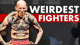 The 10 Weirdest Fighters in UFC History [upl. by Anaynek347]