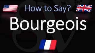 How to Pronounce Bourgeois CORRECTLY English amp French Pronunciation [upl. by Cissie]