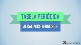 Tabela Periódica  Grupo 02  Metais Alcalinos Terrosos [upl. by Candi]