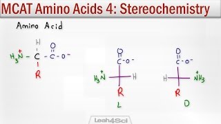 Amino Acid Stereochemistry R and S vs D and L Configuration [upl. by Omrelliug]