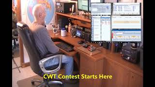 CW Operators Club CWT Contest 43 QSOs in 18 minutes [upl. by Nereil453]