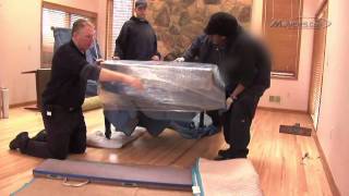 How Movers Pack Pianos [upl. by Annaerdna]