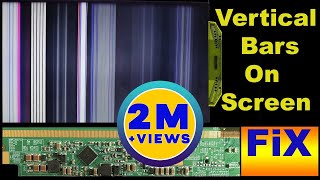 How to fix vertical bars on LED TV [upl. by Ybbed728]