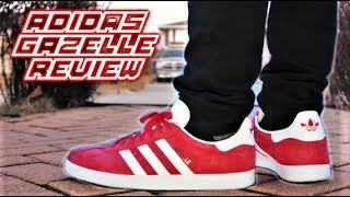 Adidas Gazelle Review and OnFeet  SneakerTalk [upl. by Av]