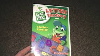 LeapFrog Letter Factory DVD Review [upl. by Limoli949]