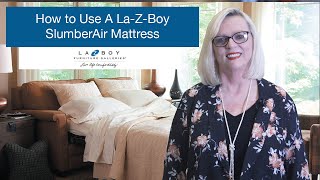 How to Use The LaZBoy SlumberAir Mattress  Inflate amp Deflate [upl. by Hazen562]