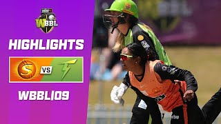 Perth Scorchers v Sydney Thunder  WBBL09 [upl. by Ellehcyar174]