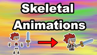 Unity How to Create Skeletal Animations Beginner Tutorial [upl. by Odlauso]