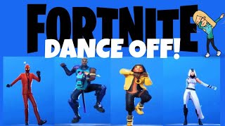 FORTNITE DANCE OFF Fun Dance Workout PE activity or BRAIN BREAK [upl. by Gluck]