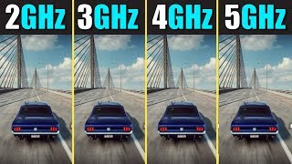 CPU Clock Speed Comparison 2GHz vs 3GHz vs 4GHz vs 5GHz [upl. by Ainotna372]