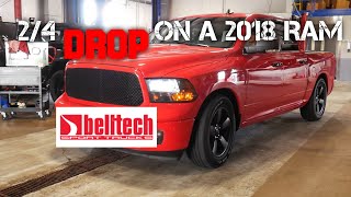 BELLTECH LOWERED 2018 RAM 1500 [upl. by Itisahc]