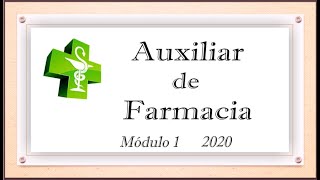 Modulo 1 Farmacia [upl. by Odel]