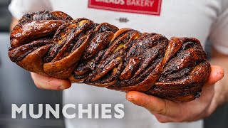 How To Make Chocolate Babka with Breads Bakery [upl. by Nnail]