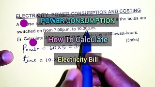 power consumption calculation [upl. by Herrera]