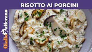 RISOTTO AI FUNGHI PORCINI [upl. by Kotick41]