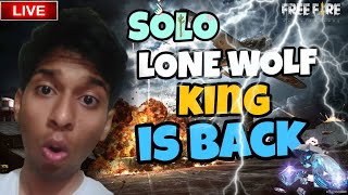 Free Fire Live 🔴 Lone Wolf King 🥴Yanva Gaming 😁 With Comeback Challenge 😂 ff freefire YanvaGaming [upl. by Egduj]