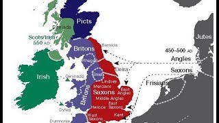 Post Roman Britain Irish and Germanic Invasions [upl. by Meenen]