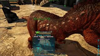 Ark Survival Evolved imprint baby dino 100 per cent in 1 go without mod [upl. by Zoubek]