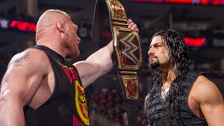 Full Brock Lesnar vs Roman Reigns rivalry WWE Playlist [upl. by Cheshire113]