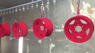 Powder Coating Process [upl. by Nohshan]