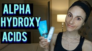 Alpha hydroxy acids in skin care Dr Dray [upl. by Garwin]