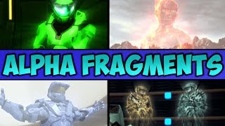 EVERY ALPHA FRAGMENT EXPLAINED Red vs Blue Discussion [upl. by Pacifa]