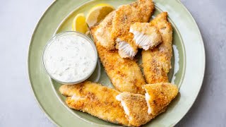 Air Fryer Fish Fillets Easy Crispy amp Homemade [upl. by Lewls]