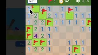 How to Play Minesweeper Google [upl. by Inalaehak798]