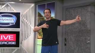 HOW TO DO Cross Over Chest Fly with Resistance Bands [upl. by Lleze717]