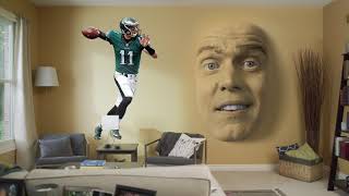 Fathead  Talking Walls NFL Edition [upl. by Enom815]