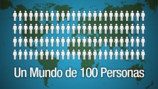 ¿Cómo sería el Mundo si tuviera solo 100 Personas [upl. by Naened987]