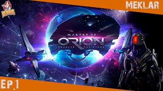 Master Of Orion  Gameplay español  1 Fusión Meklar [upl. by Bartlett]