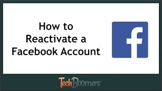 How to Reactivate Facebook Account [upl. by Oliy]