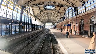 Train Cab Ride NL  Lelystad – Almere – Amsterdam RAI – Rotterdam CS  VIRM Intercity  Feb 2018 [upl. by Marta]